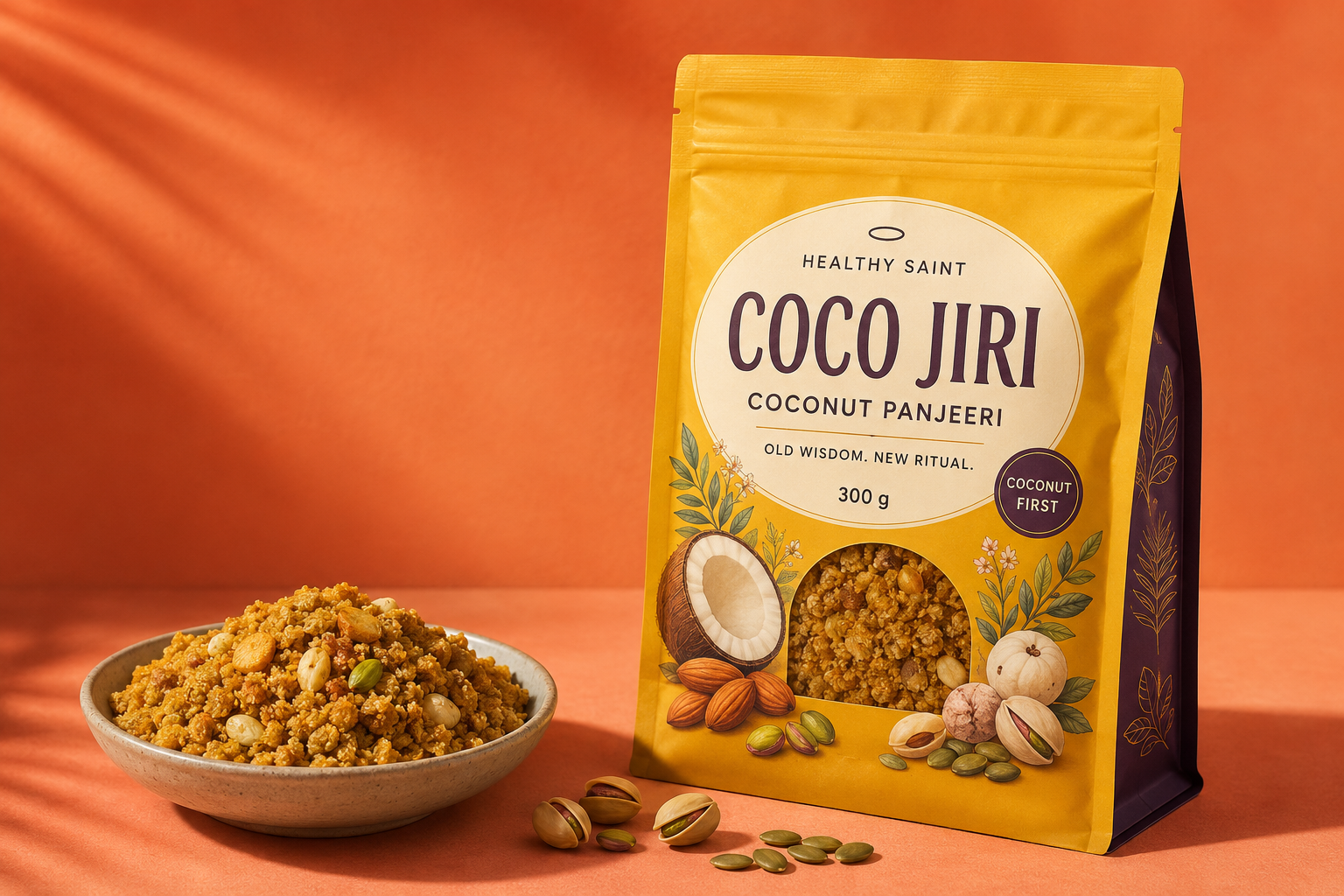 Coco Jiri coconut nut mix
